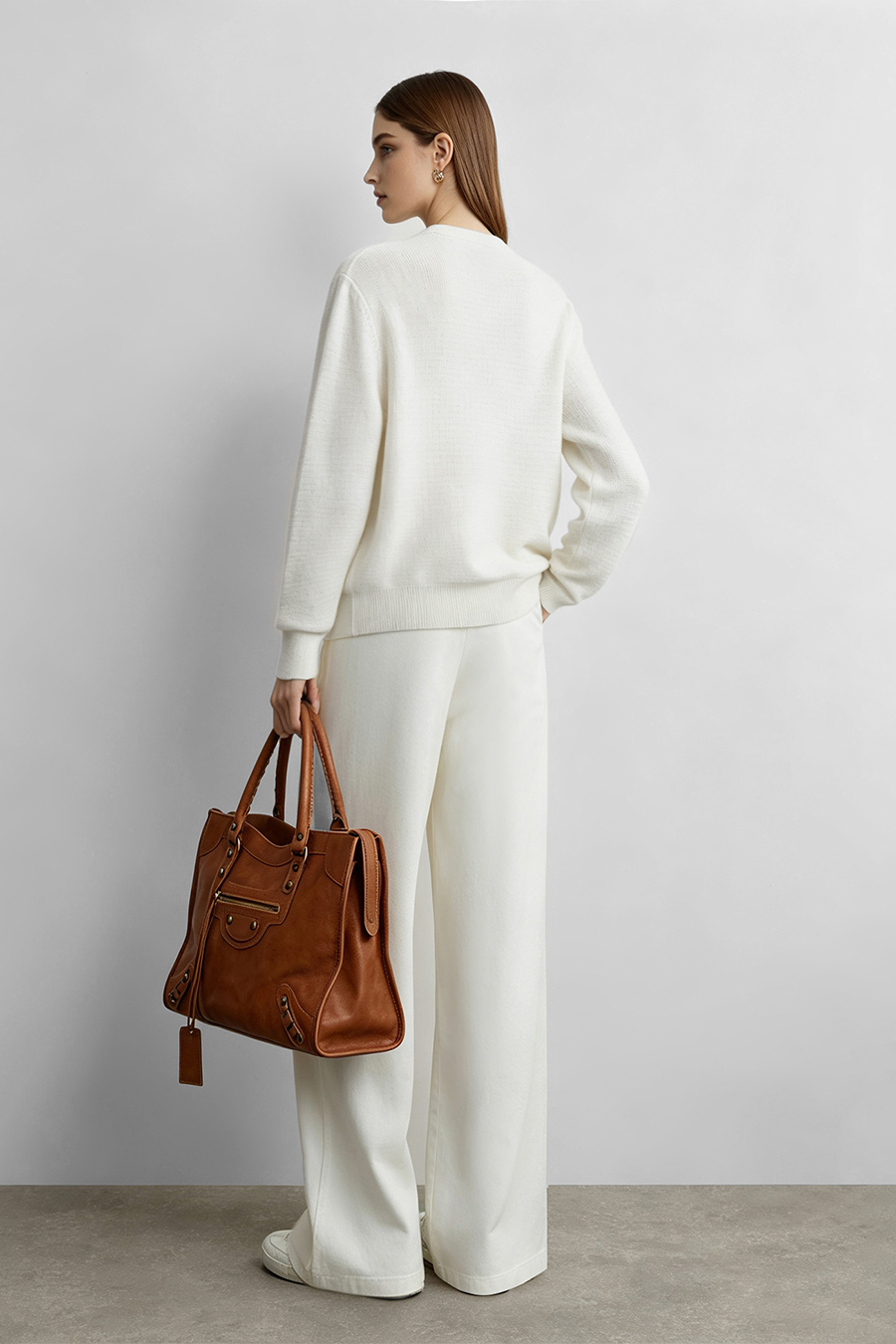 Bow Knot Button Knit Cardigan|AMII
