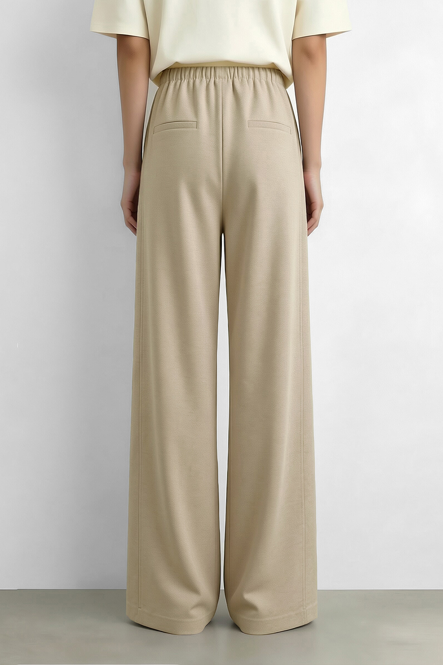 Versatile Wide‑Leg Casual Pants|AMII