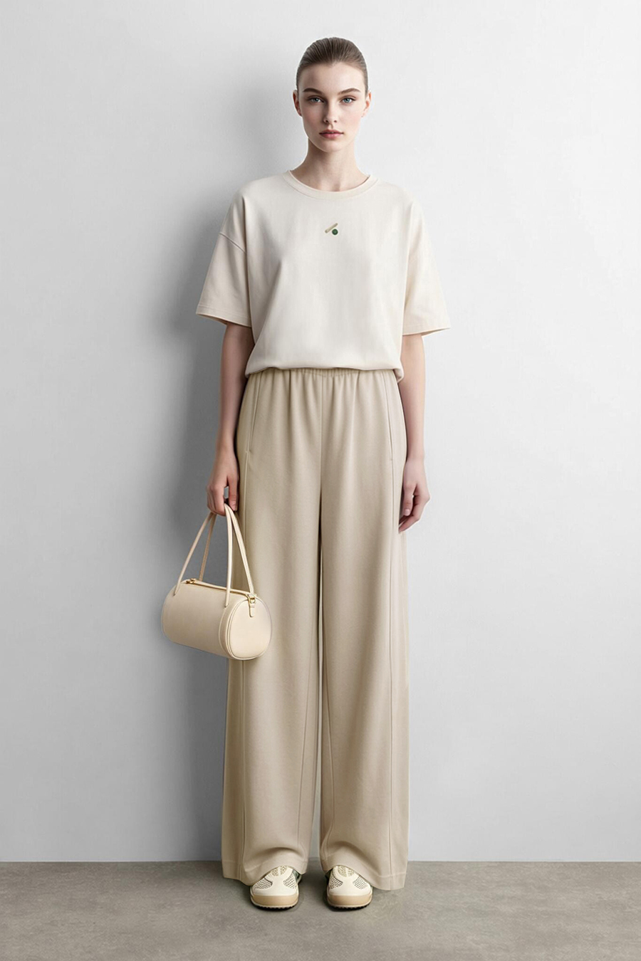 Versatile Wide‑Leg Casual Pants|AMII