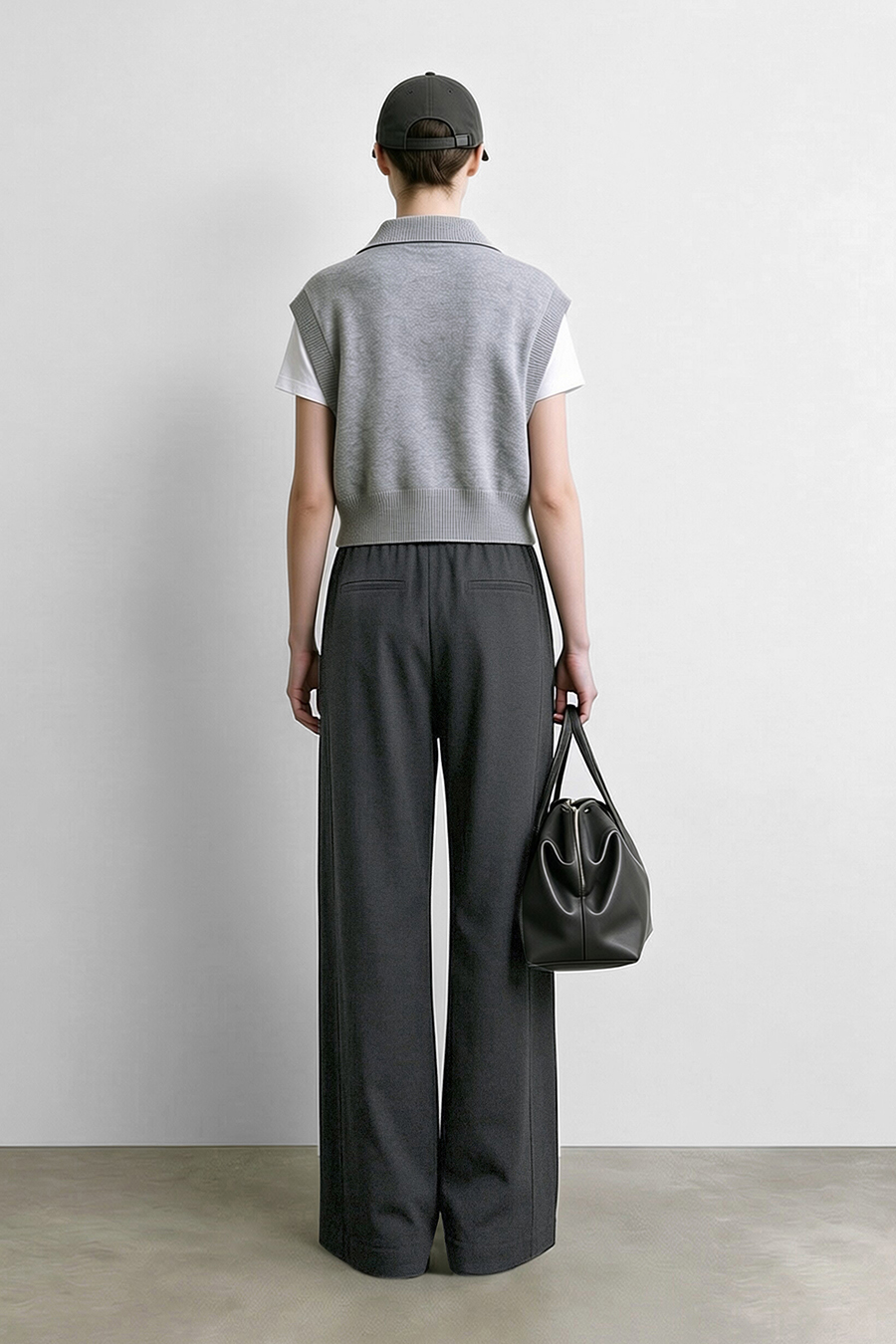 Versatile Wide‑Leg Casual Pants|AMII