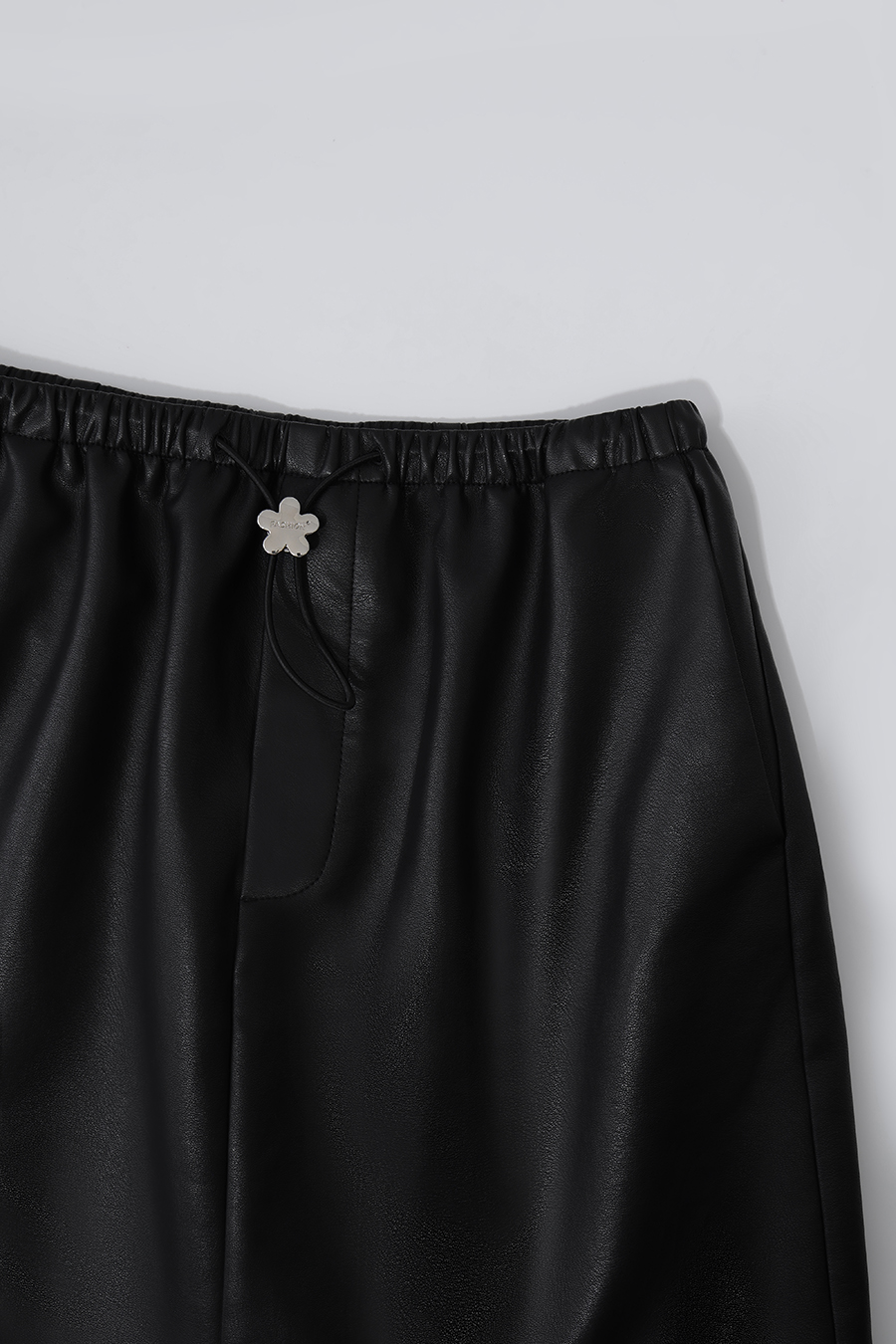 Eco-Leather Skirt|AMII
