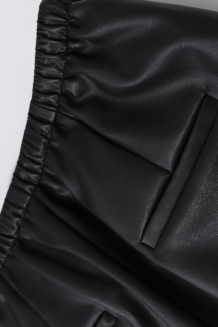 Eco-Leather Skirt|AMII