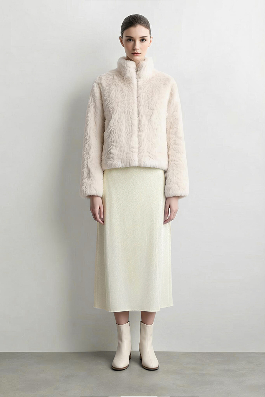 Relaxed A-Line Skirt|AMII
