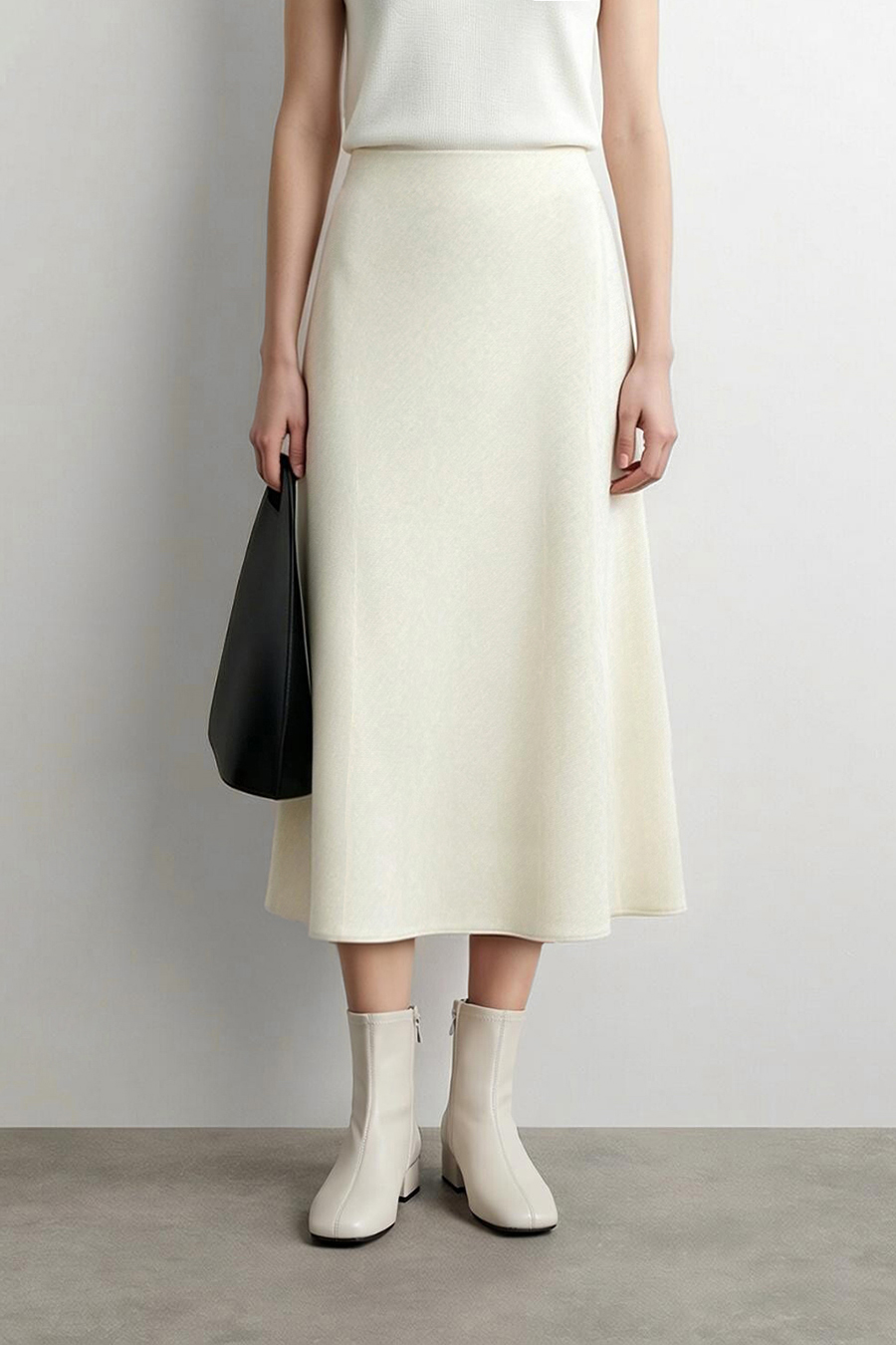 Relaxed A-Line Skirt|AMII