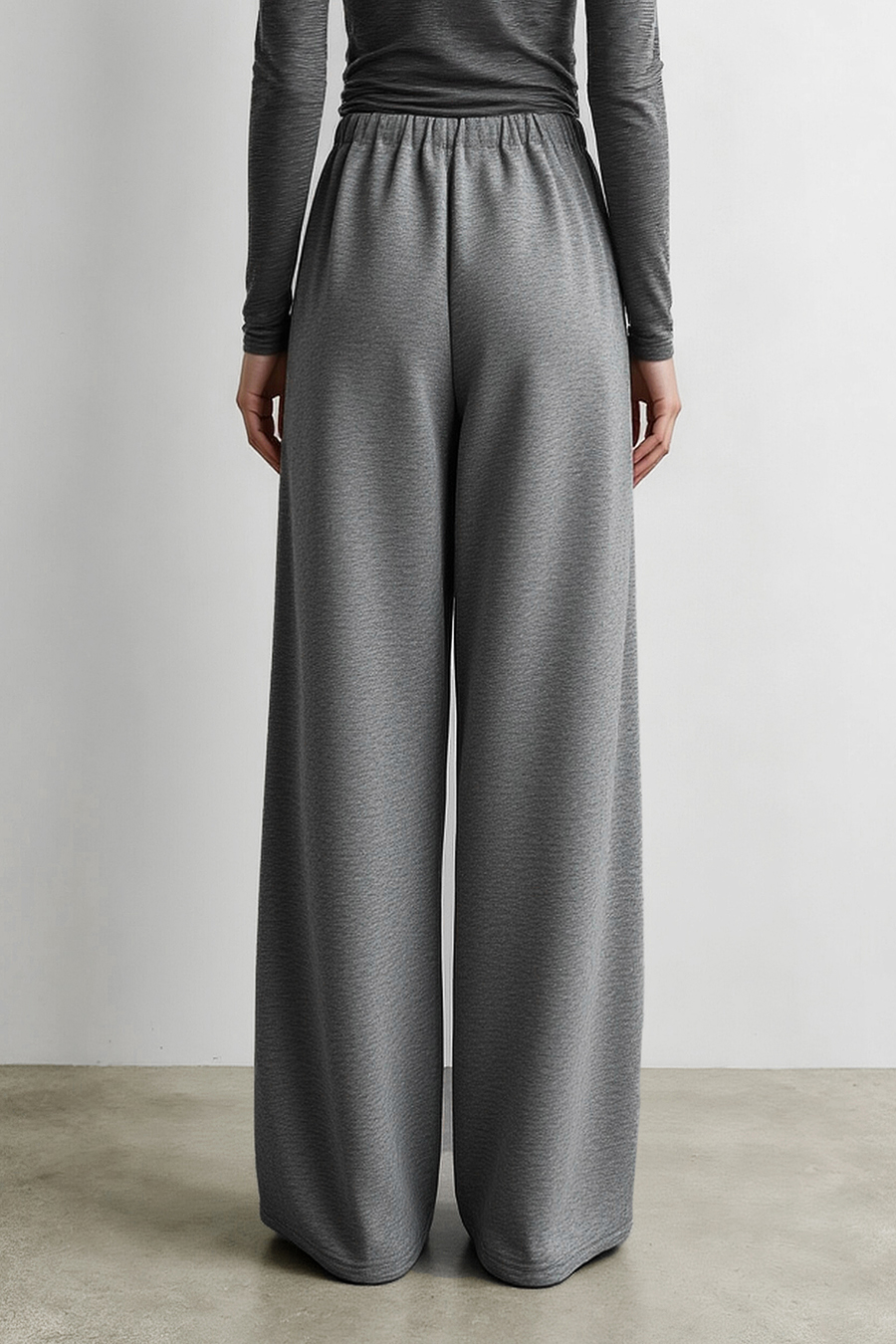Brushed Air Layer Casual Pants|AMII