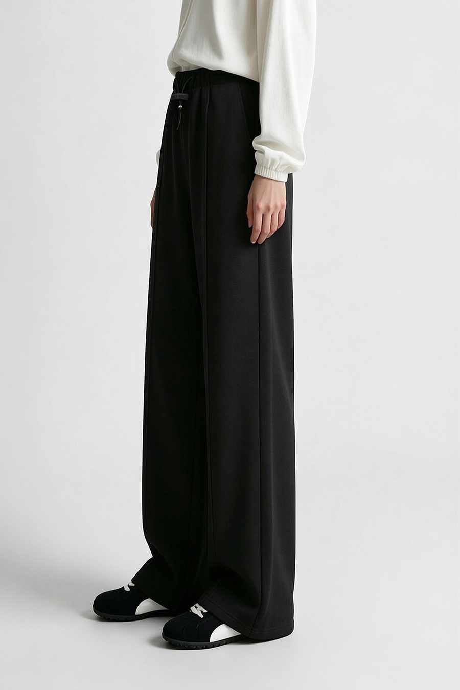 Brushed Air Layer Casual Pants|AMII