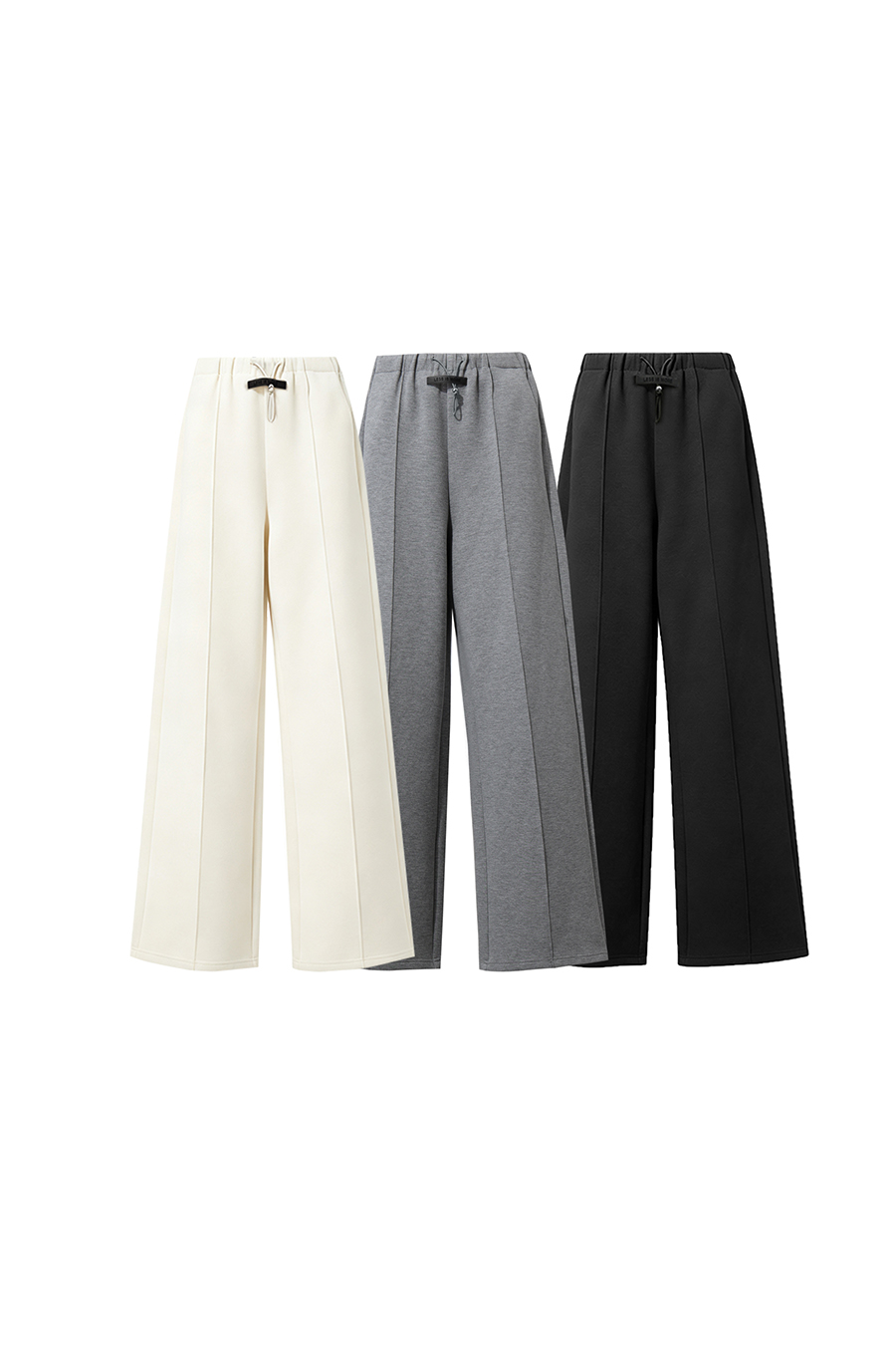 Brushed Air Layer Casual Pants|AMII