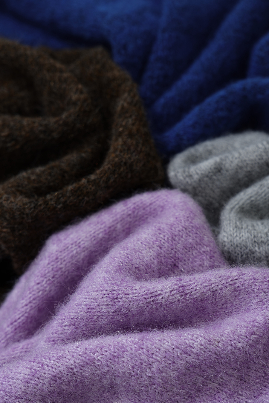 Crew Neck Drop-Shoulder Sweater|AMII