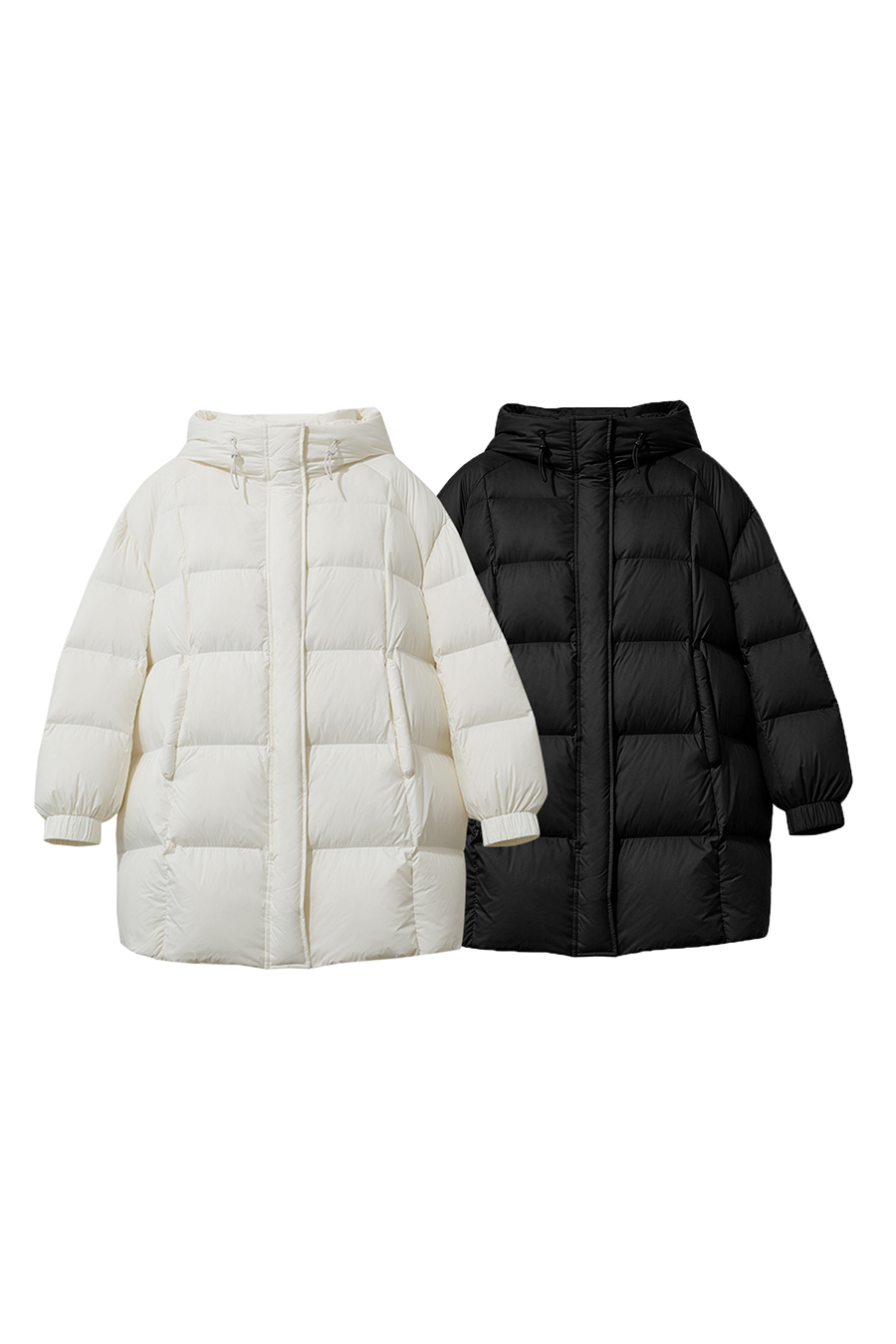 Graphene-Lined Hooded Down Jacket|AMII