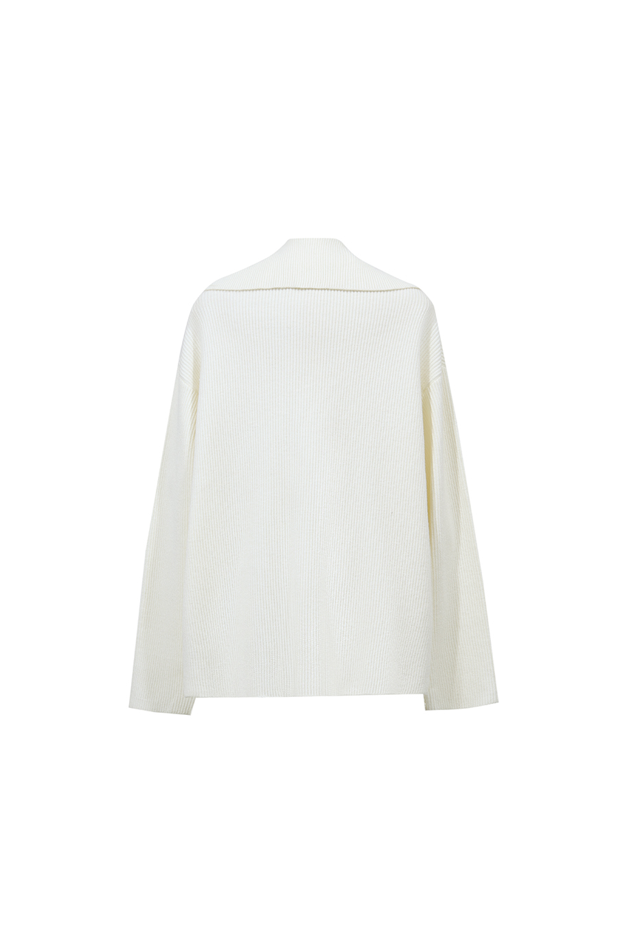 Contrast Embroidered Pocket Sweater|AMII