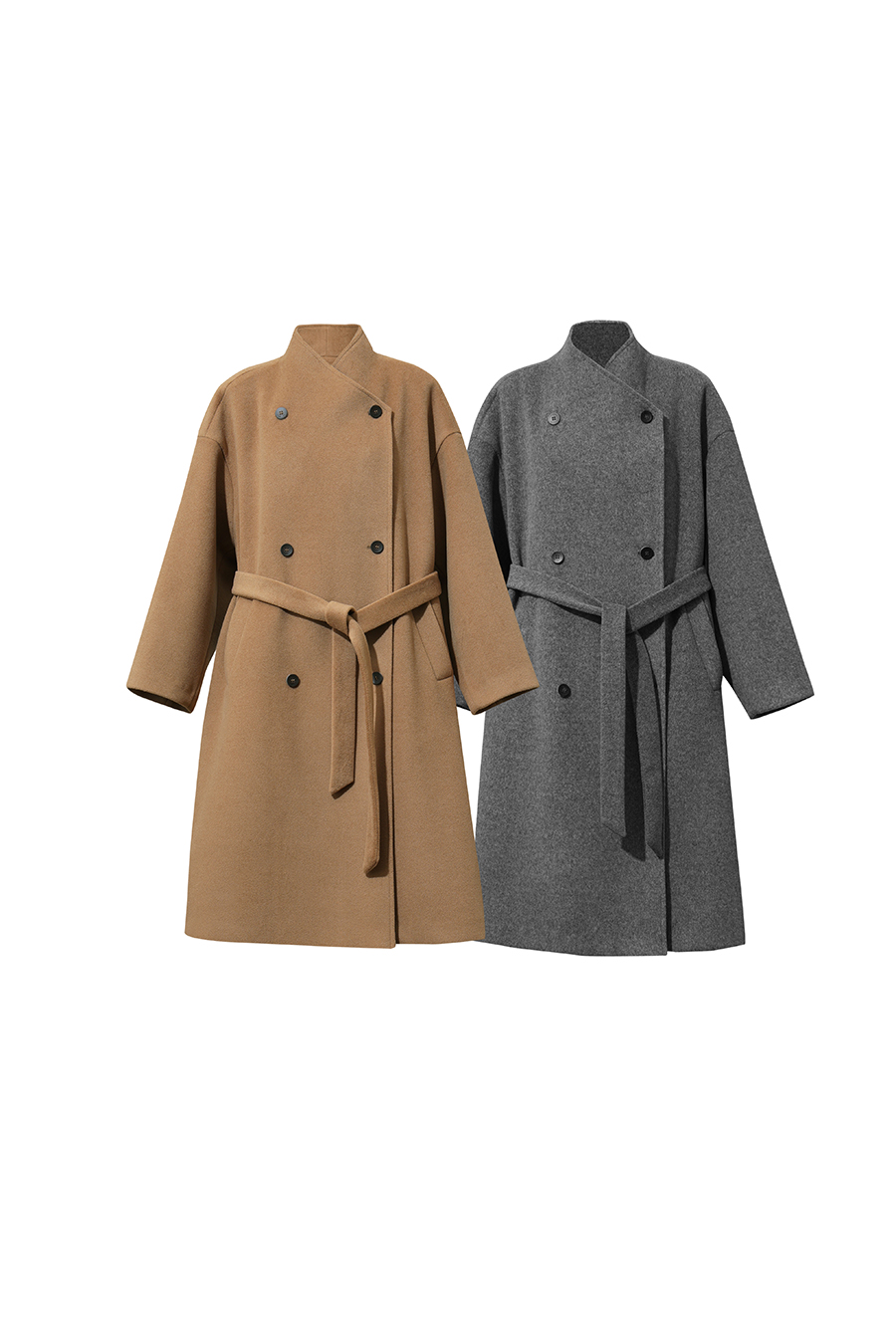 Belted Wool Coat|AMII