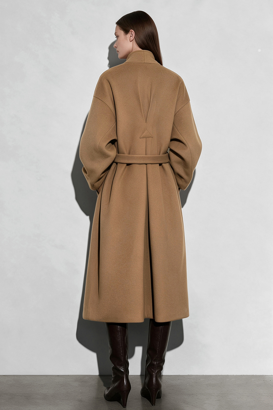Belted Wool Coat|AMII
