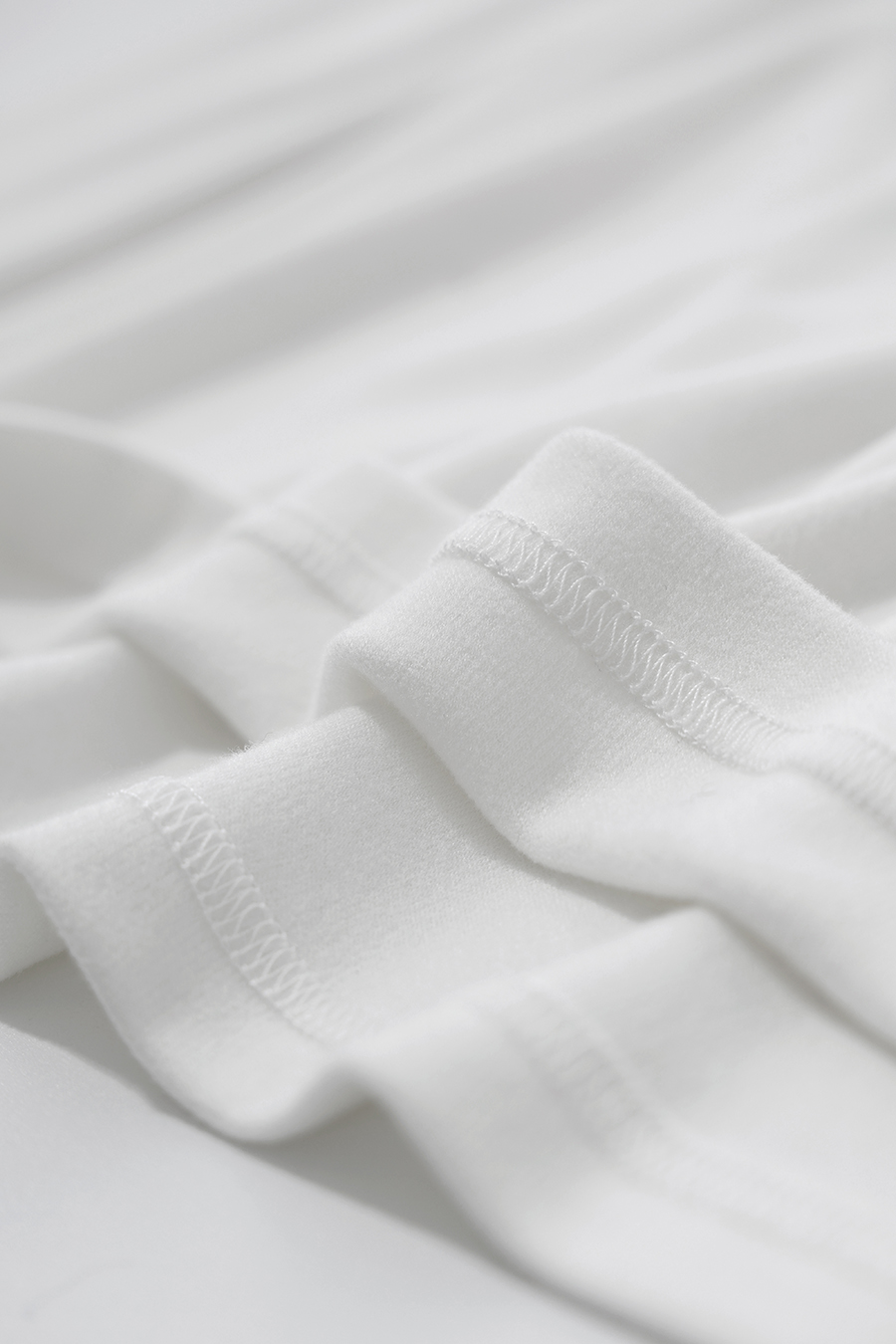 Mesh Splicing Crew Neck T‑Shirt|AMII