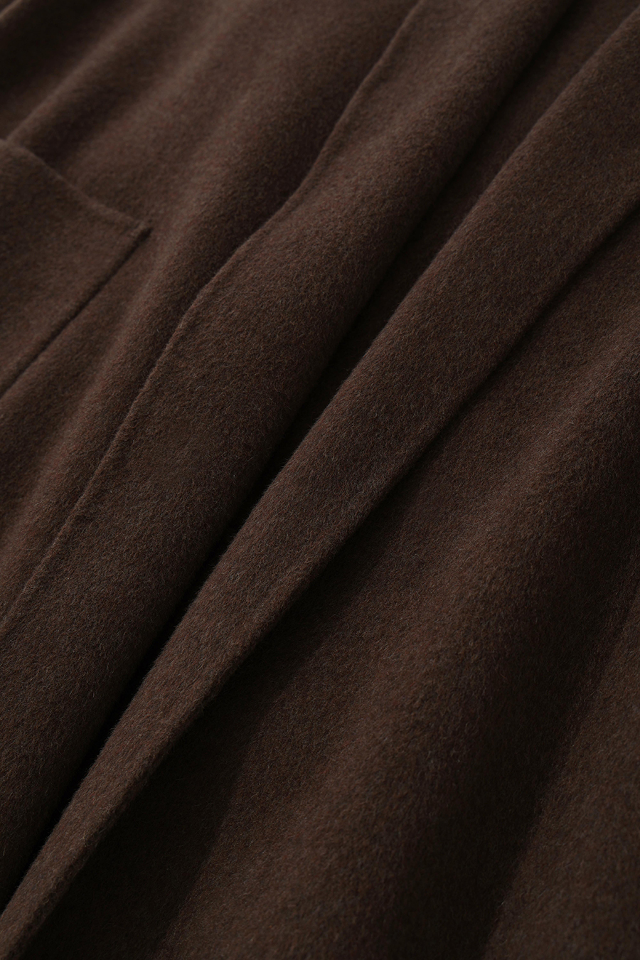 Cashmere & Wool Double-Faced Fabric|AMII