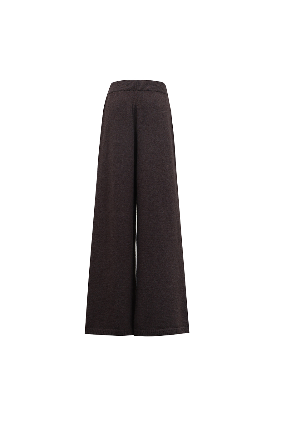 Knit Wide-Leg Casual Pants|AMII