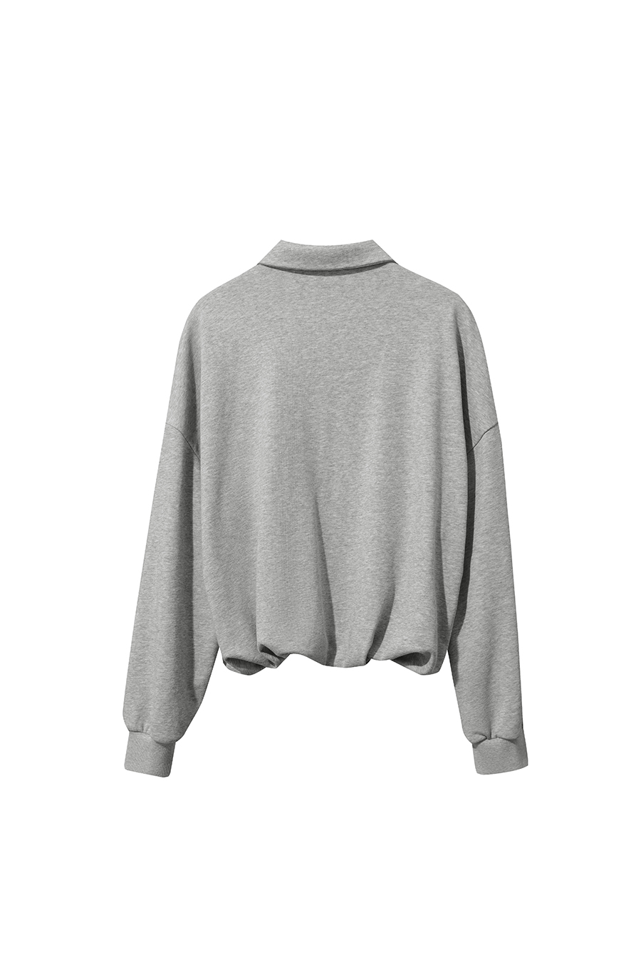 Drop Shoulder Batwing Sleeve Cotton Sweatshirt