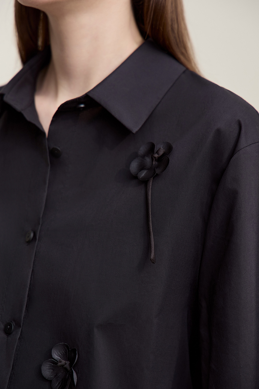 Handmade Floral Cotton Shirt