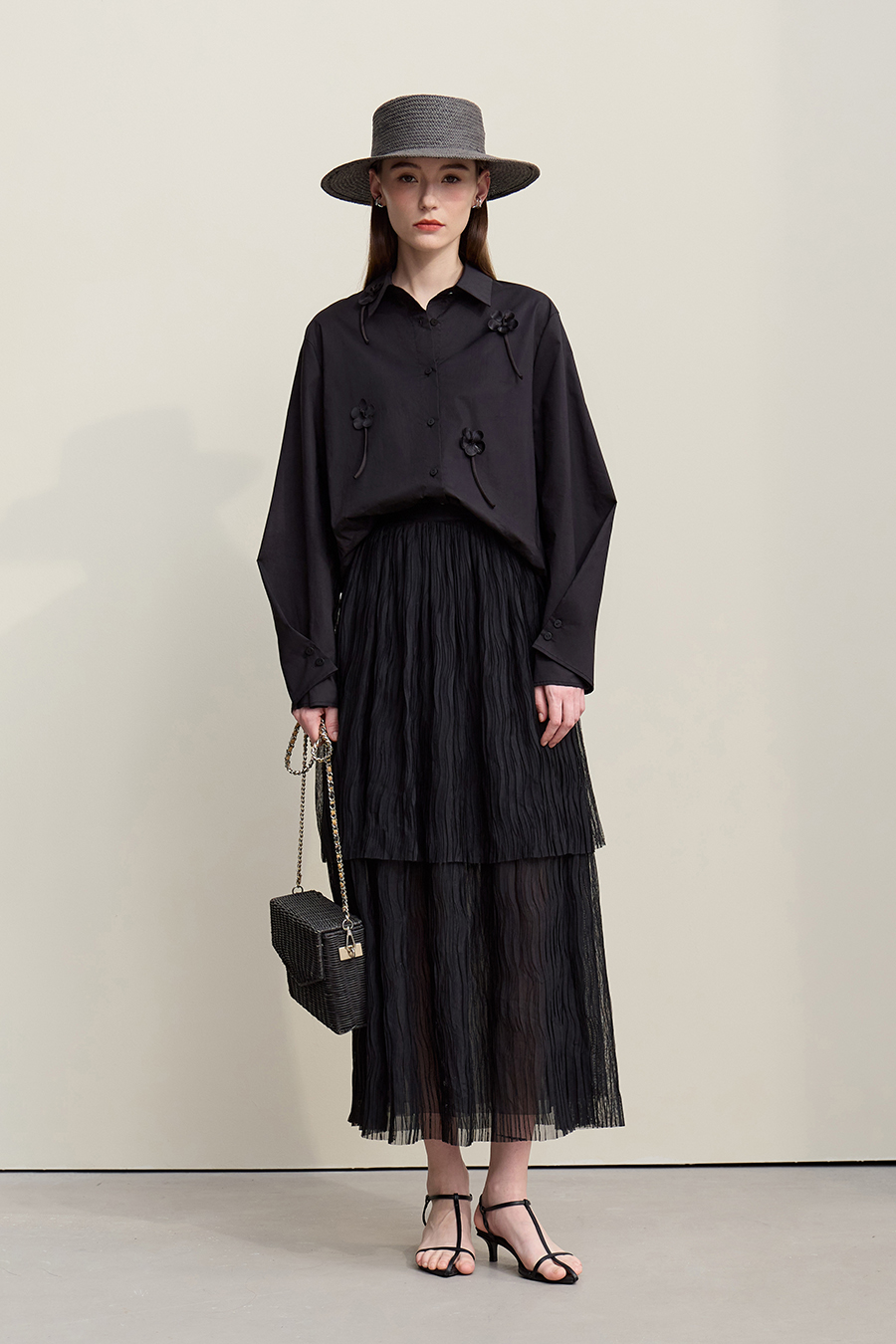 Handmade Floral Cotton Shirt