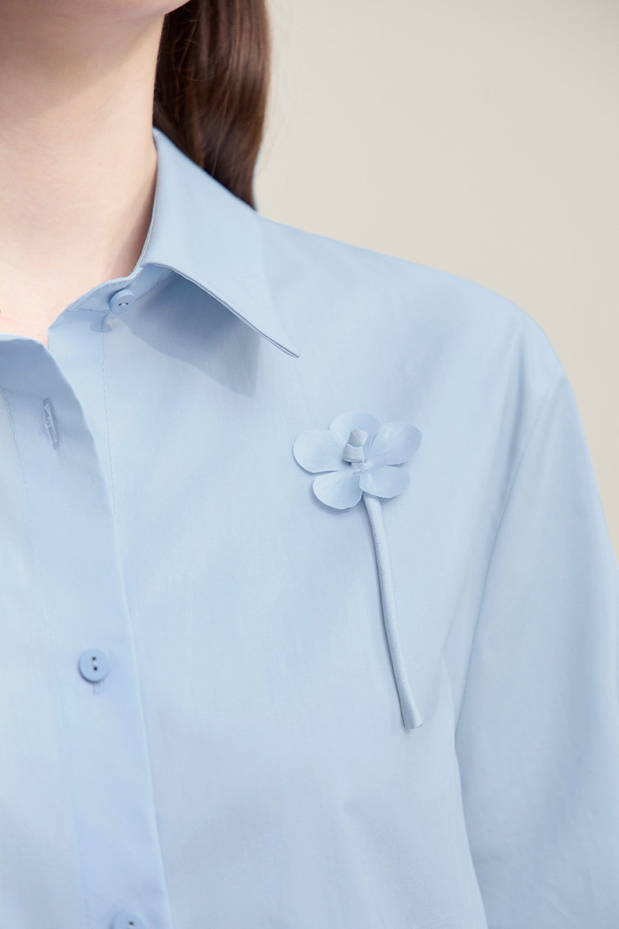 Handmade Floral Cotton Shirt