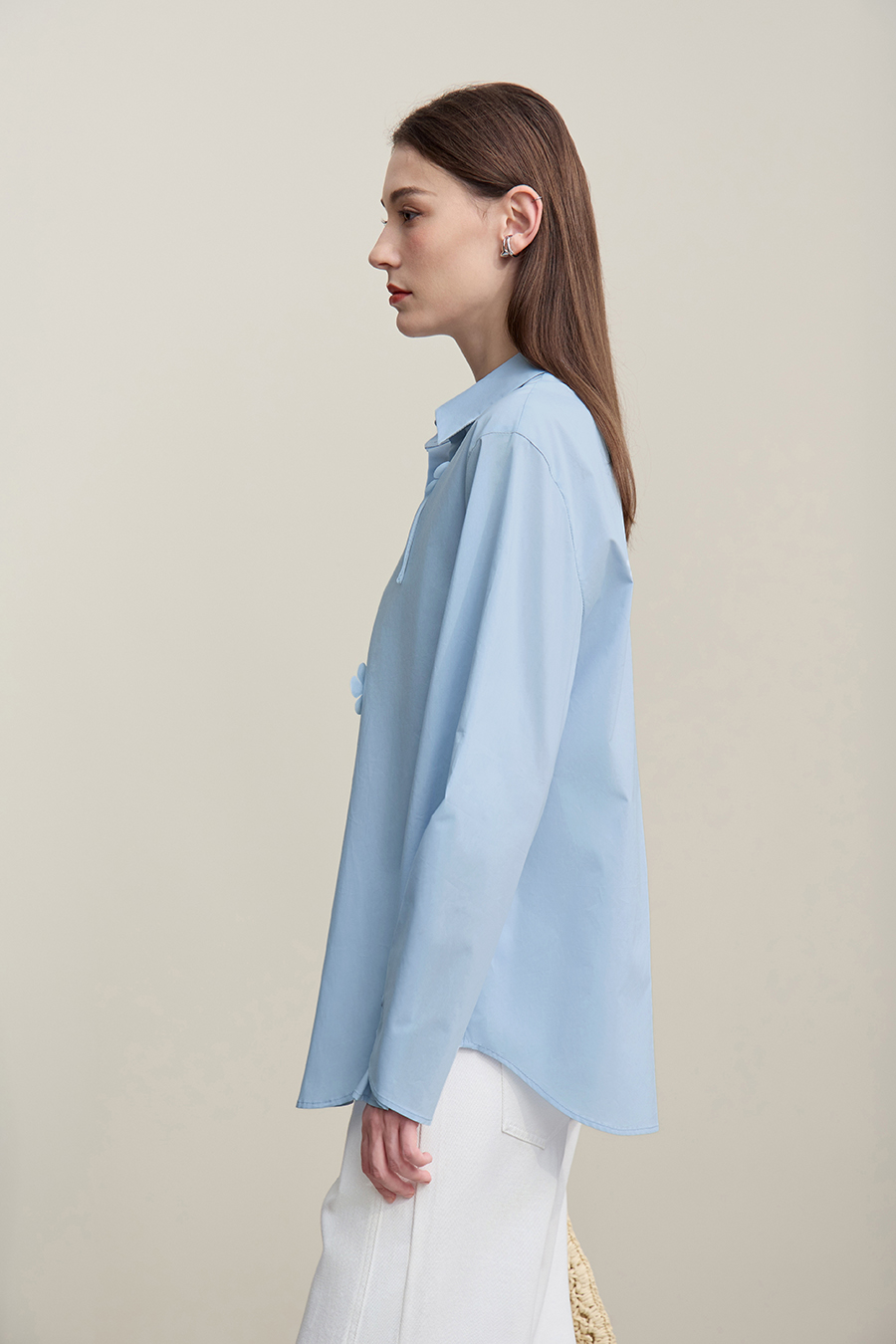 Handmade Floral Cotton Shirt