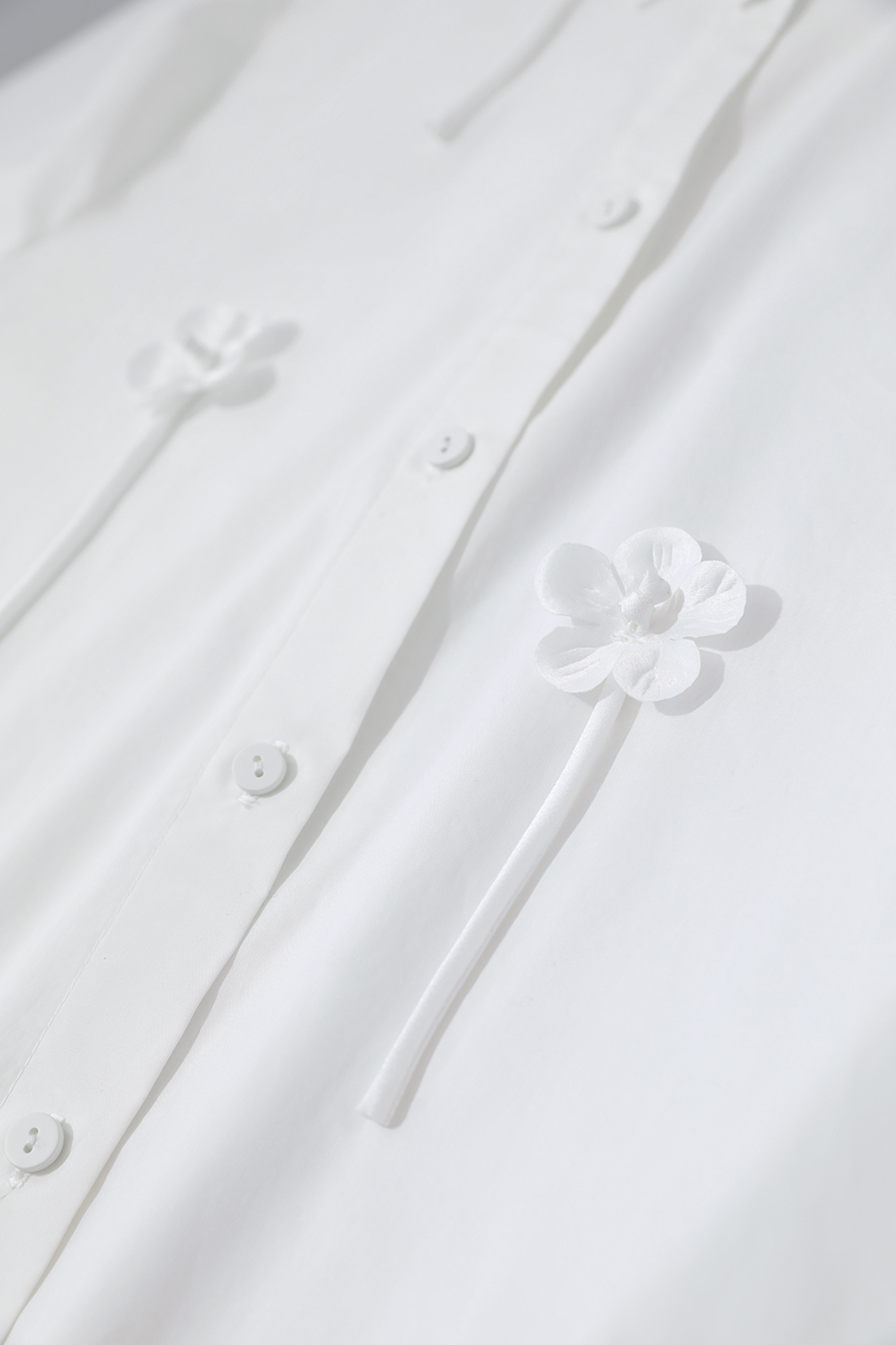 Handmade Floral Cotton Shirt