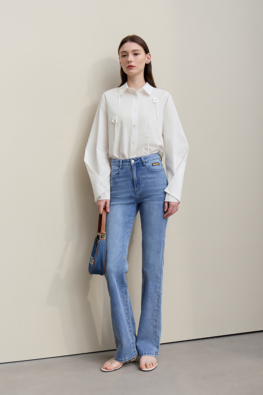 Handmade Floral Cotton Shirt