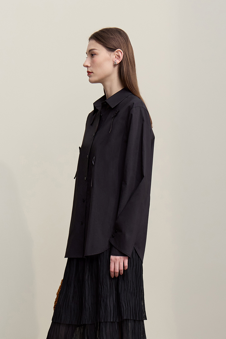 Handmade Floral Cotton Shirt