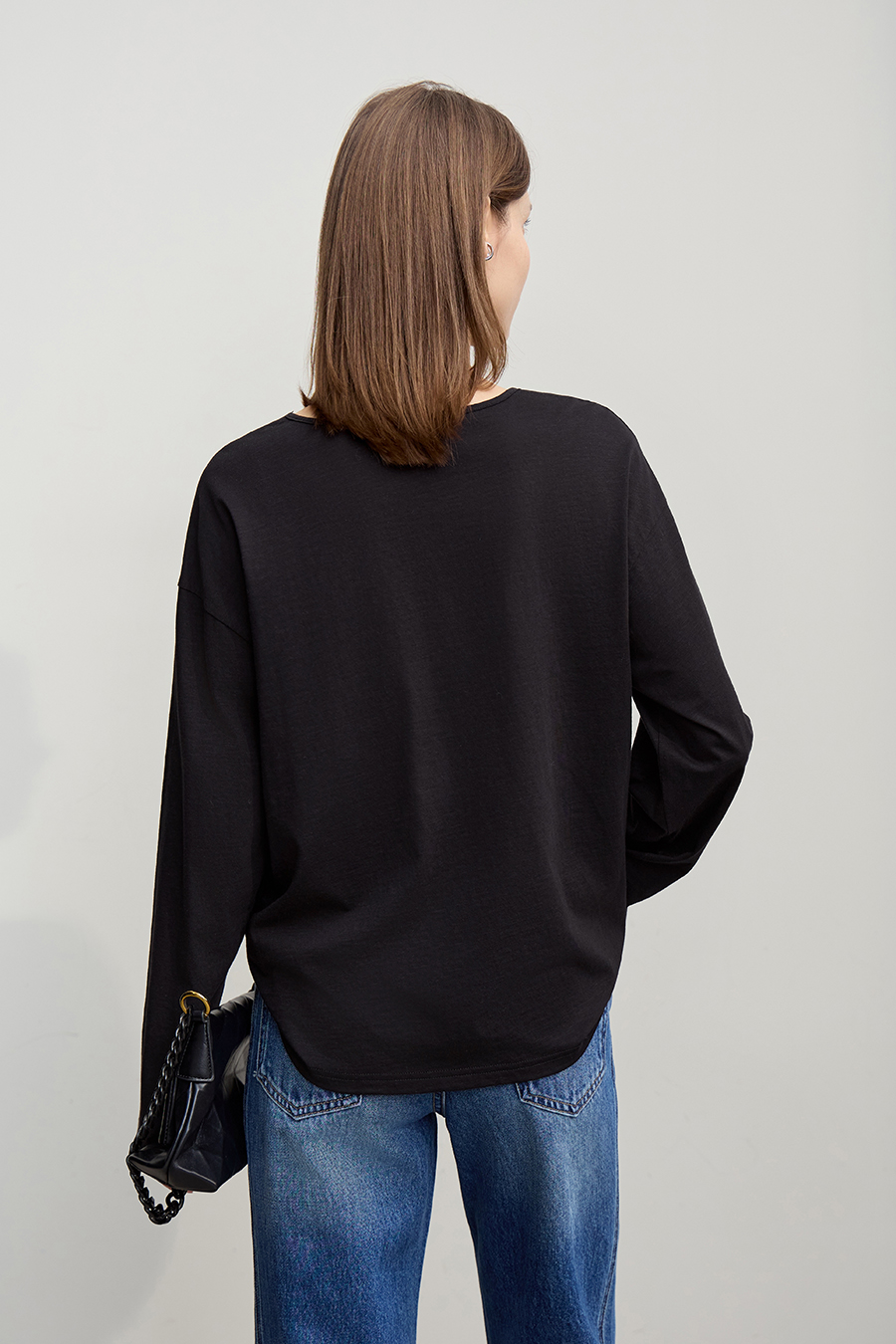 Sequin Embellished Cotton T-shirt