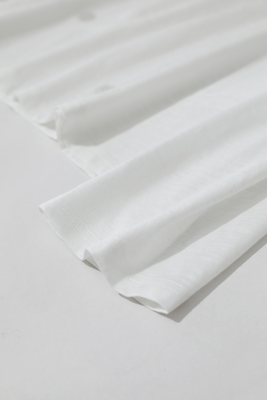 Sequin Embellished Cotton T-shirt