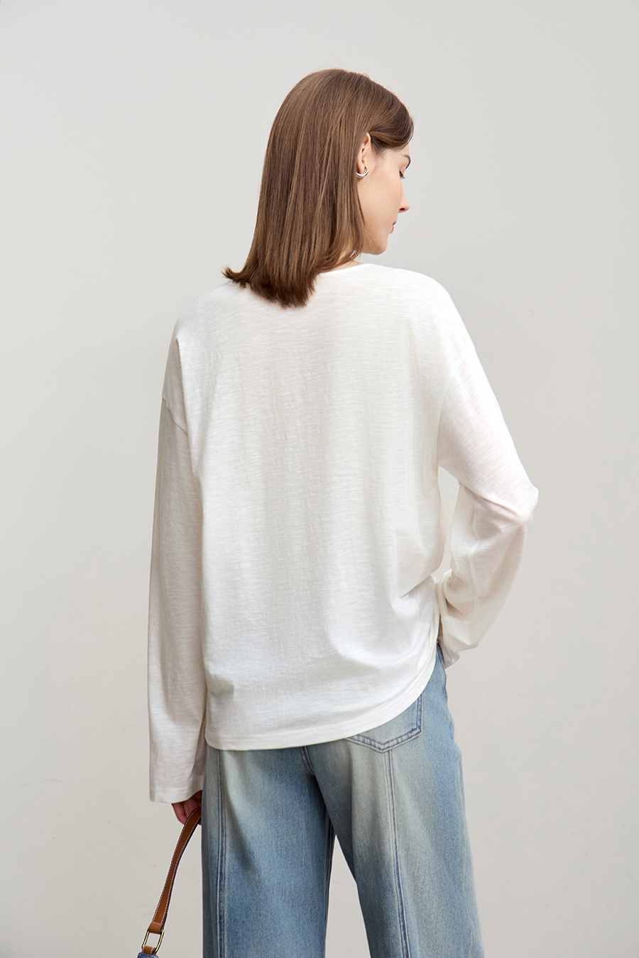 Sequin Embellished Cotton T-shirt