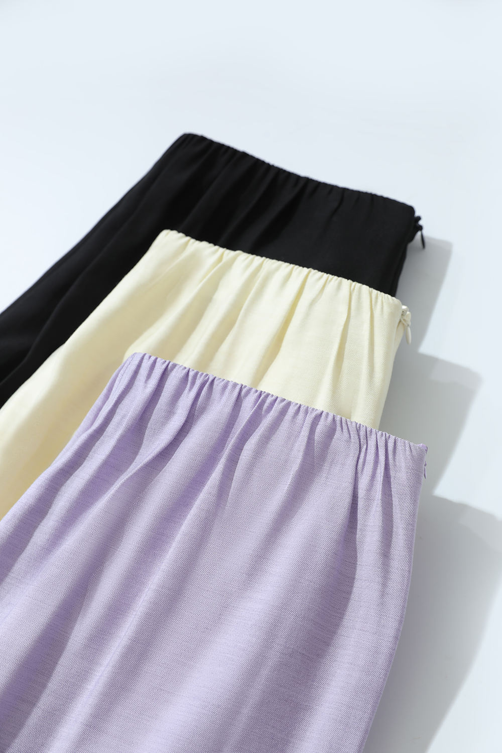 Lace Spliced Casual Pants