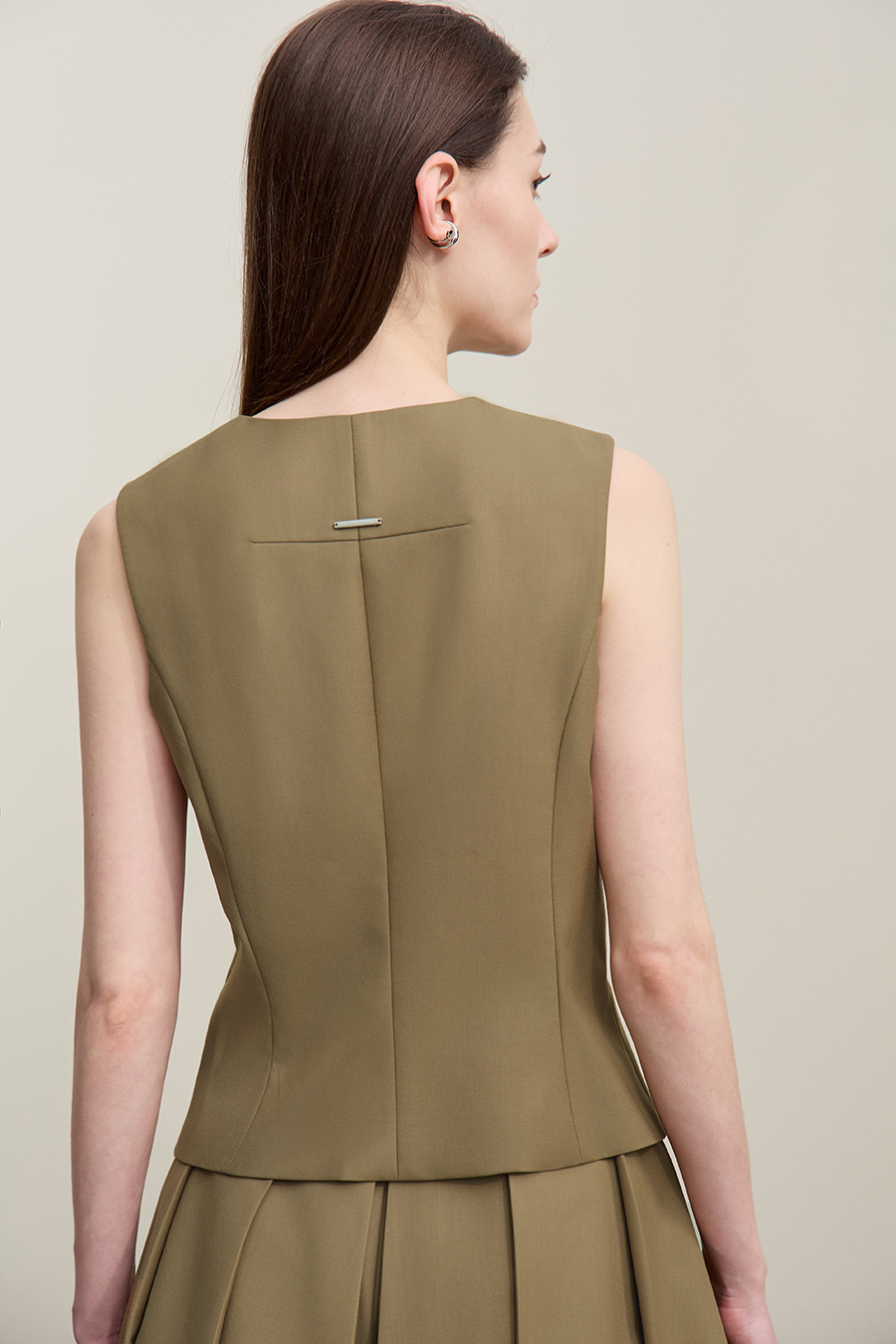 Versatile V-Neck Waist Vest