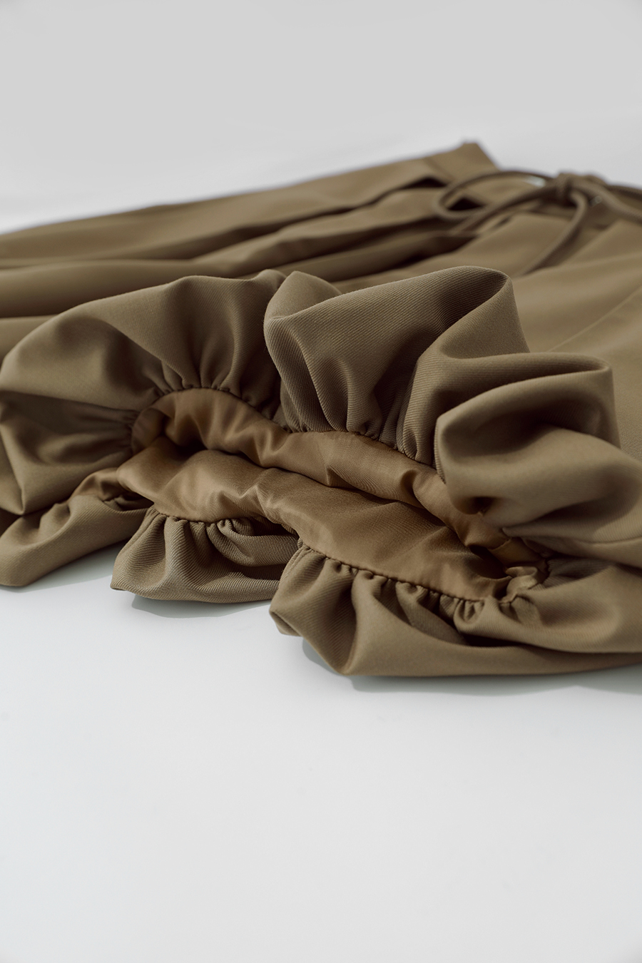 Tie-Waist Bud-Shaped Casual Shorts