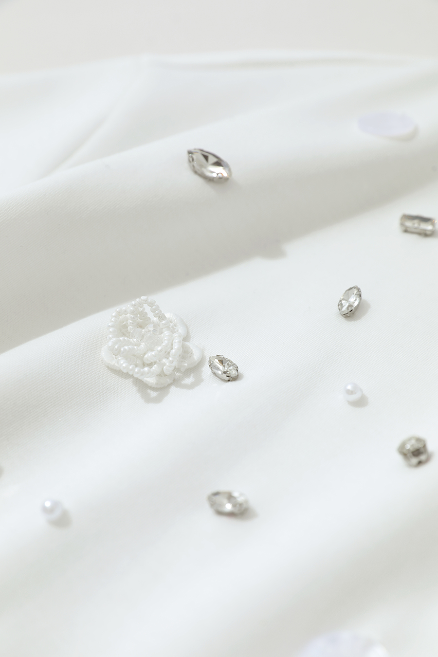 3D Beaded & Rhinestone T-shirt