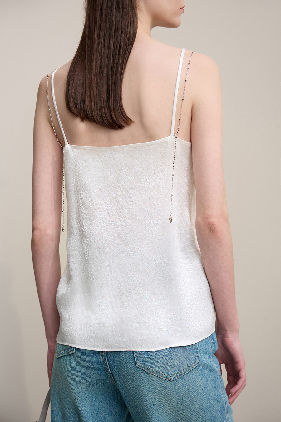Crinkle Acetate Camisole