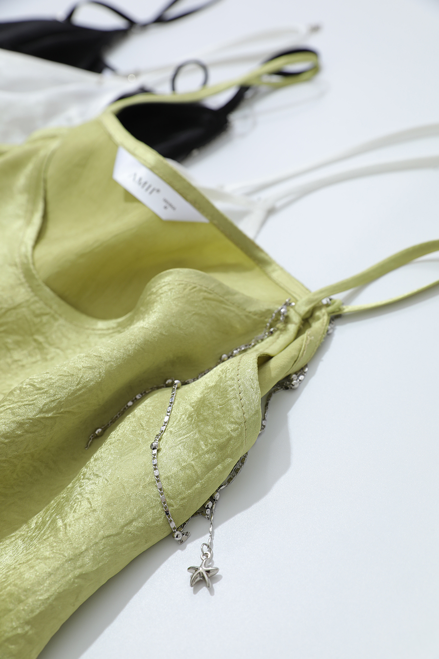 Crinkle Acetate Camisole