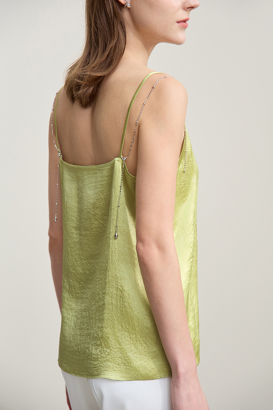 Crinkle Acetate Camisole