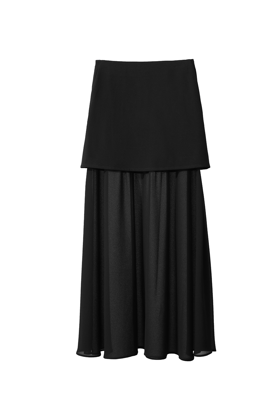 Color Block Patchwork Skirt