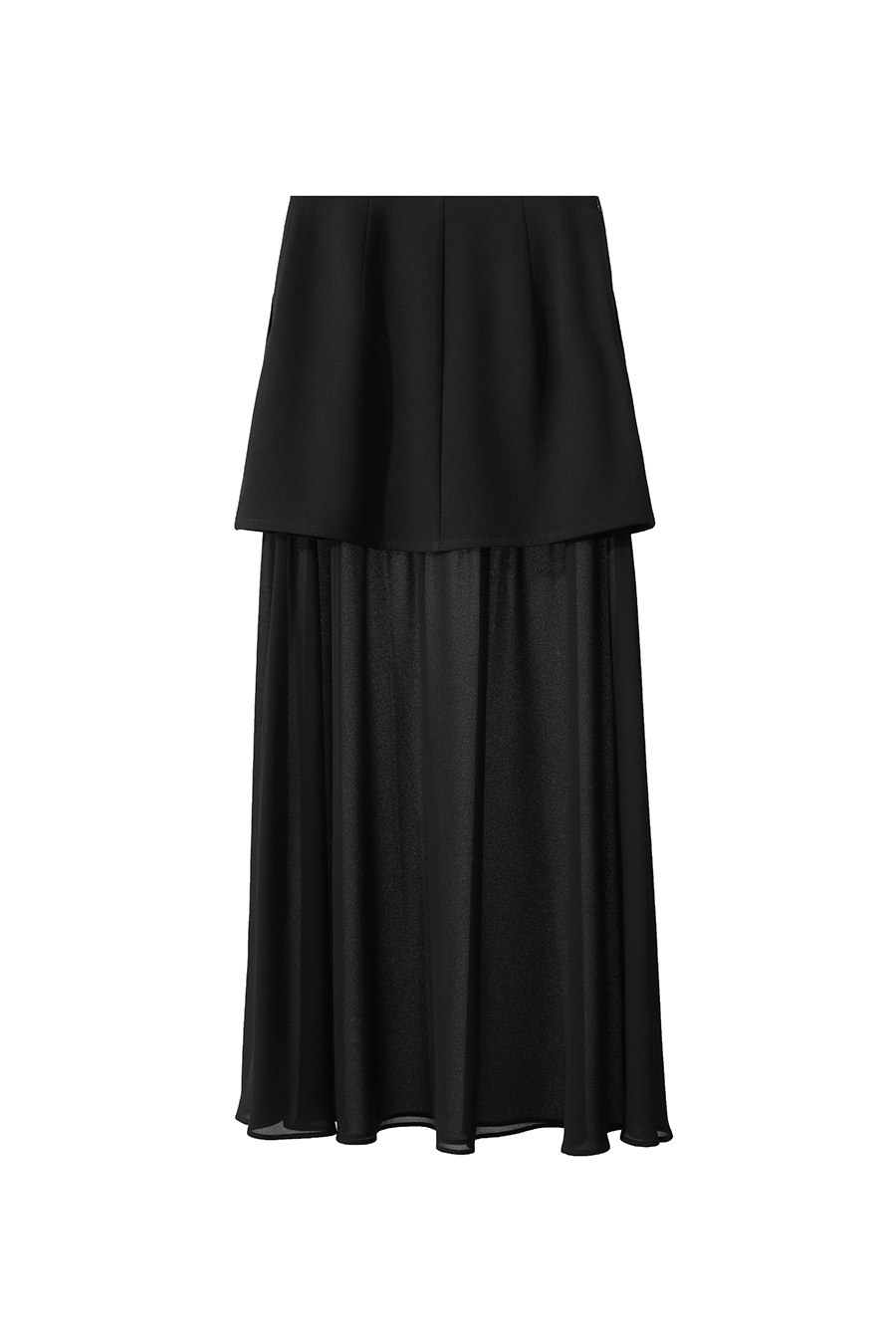 Color Block Patchwork Skirt