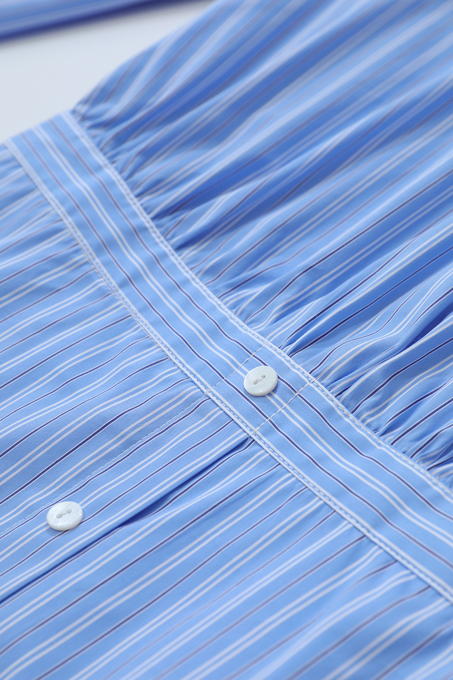 Yarn-dyed Striped Dress