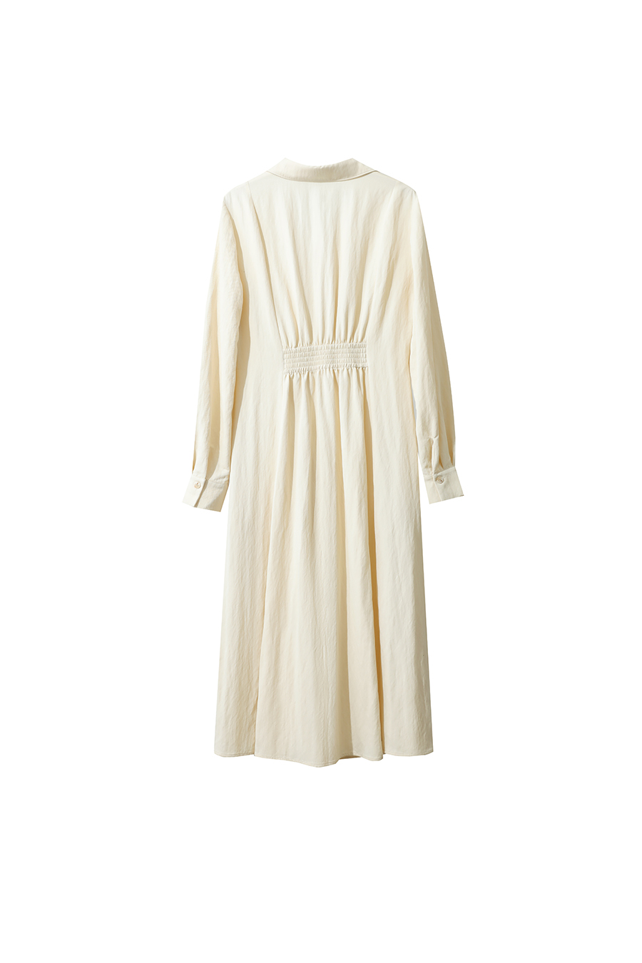 Fitted gathered dress|AMII