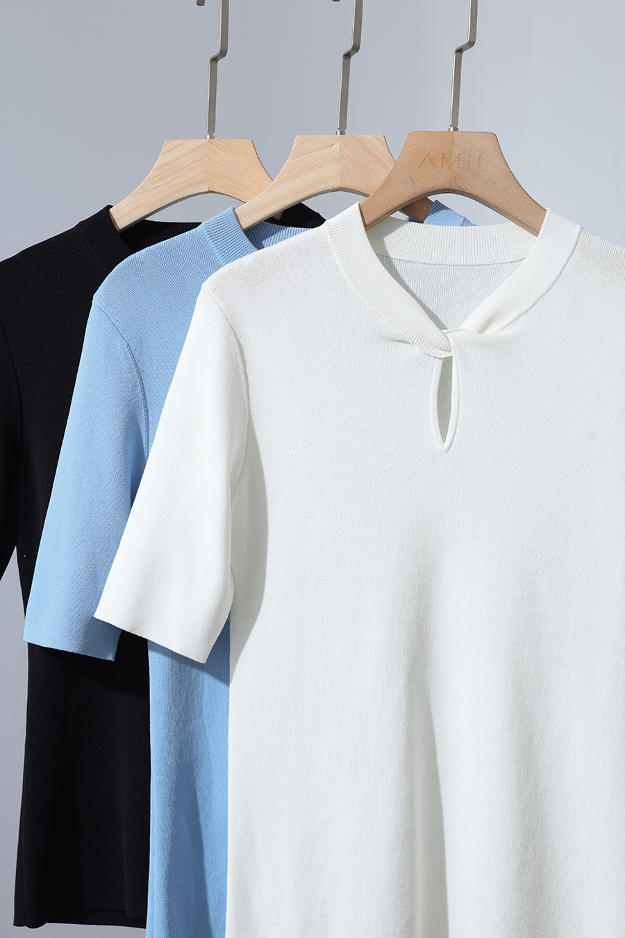 Twist Knot Hollow Knitted Sweater