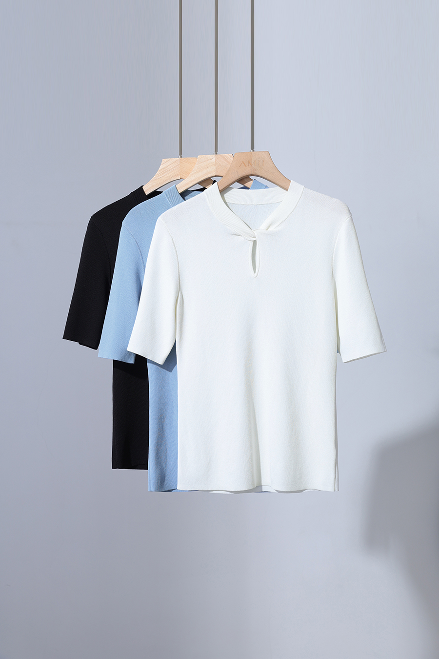 Twist Knot Hollow Knitted Sweater