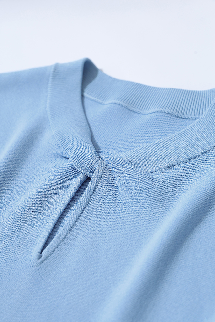 Twist Knot Hollow Knitted Sweater