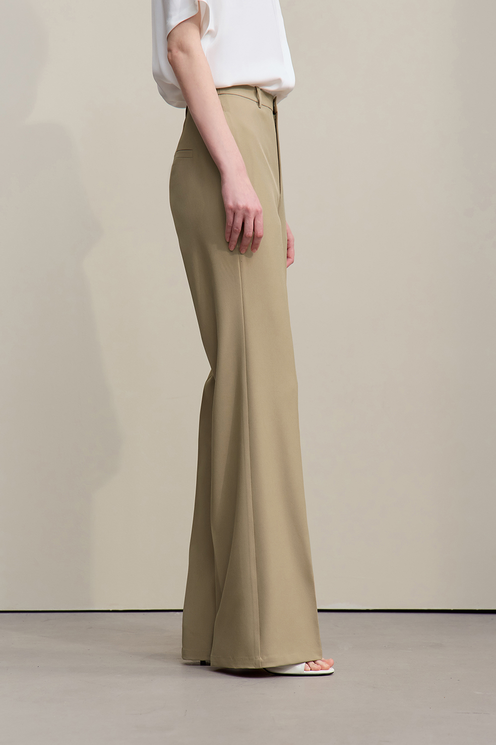 Commute Flared Casual Pants