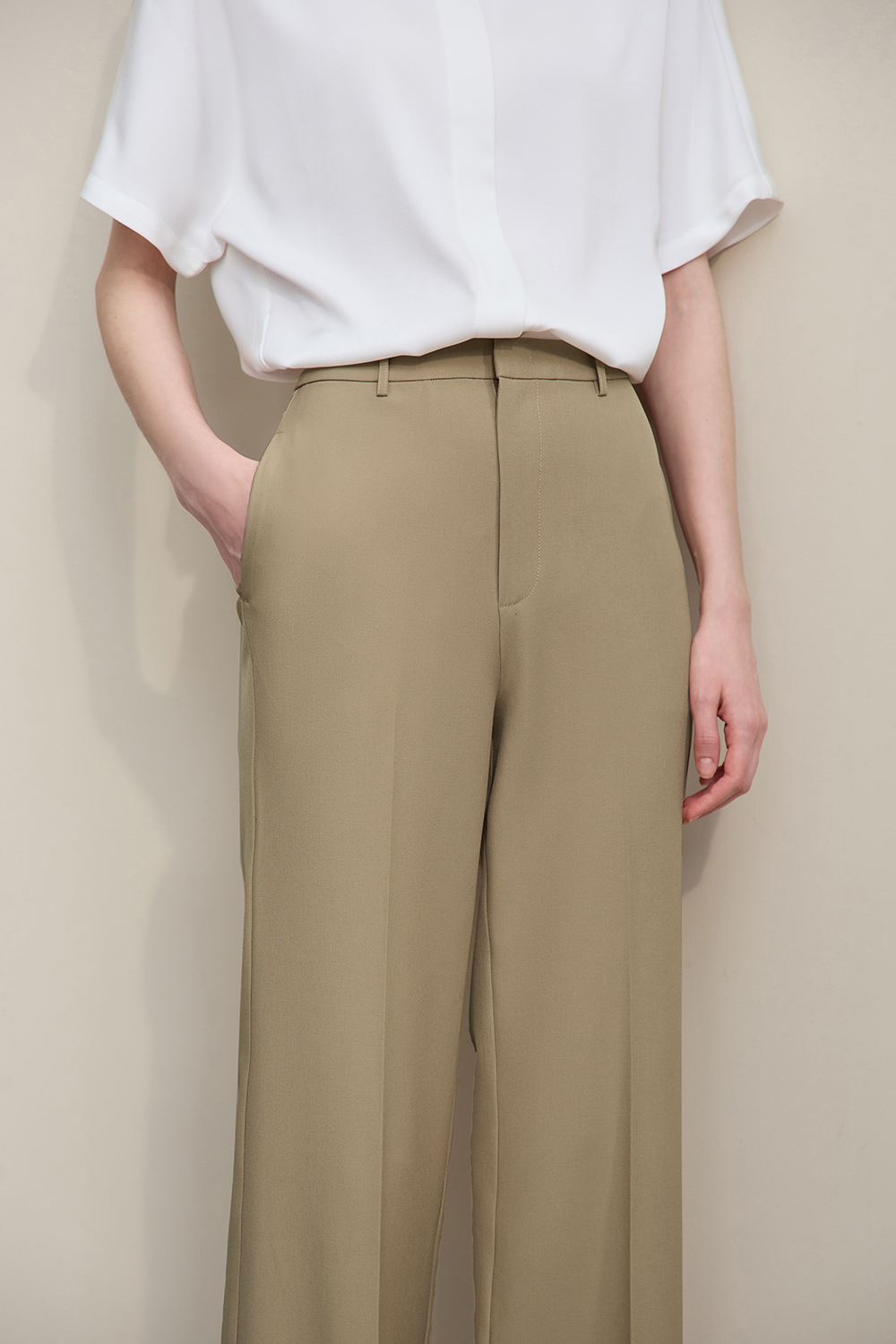 Commute Flared Casual Pants