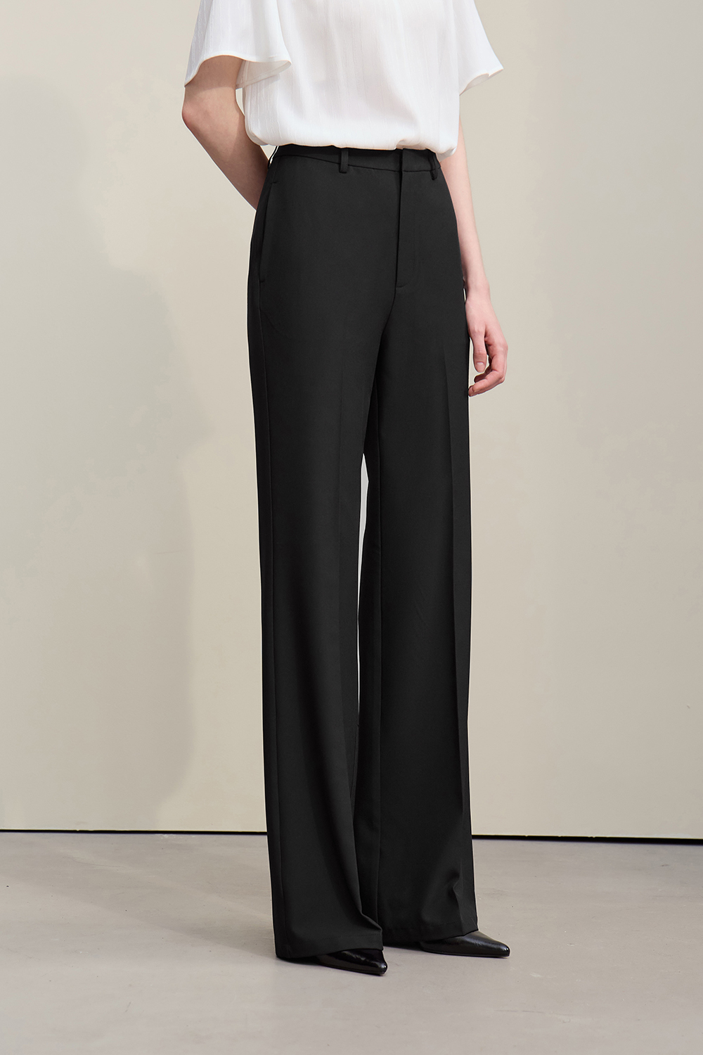 Commute Flared Casual Pants