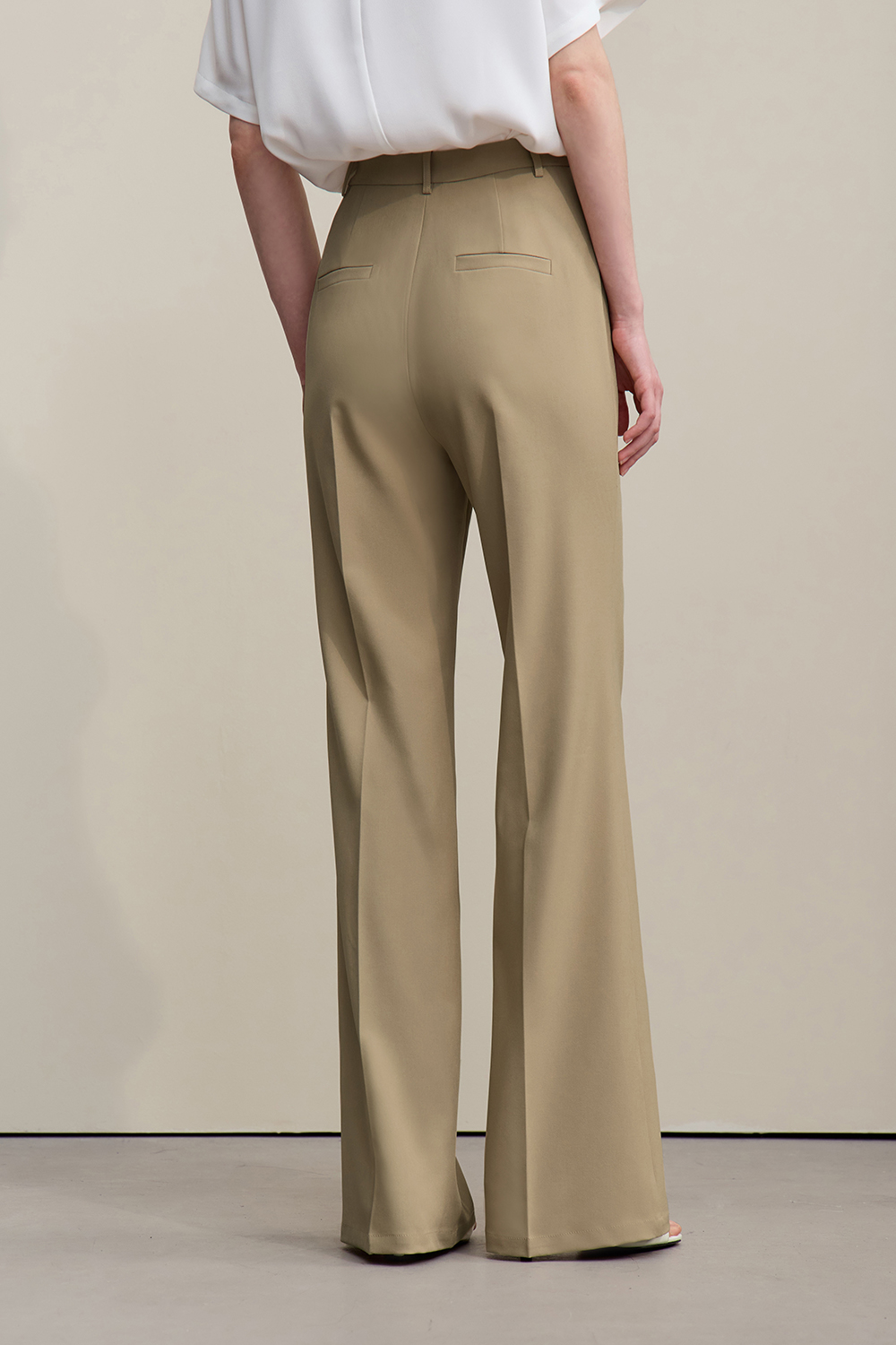 Commute Flared Casual Pants