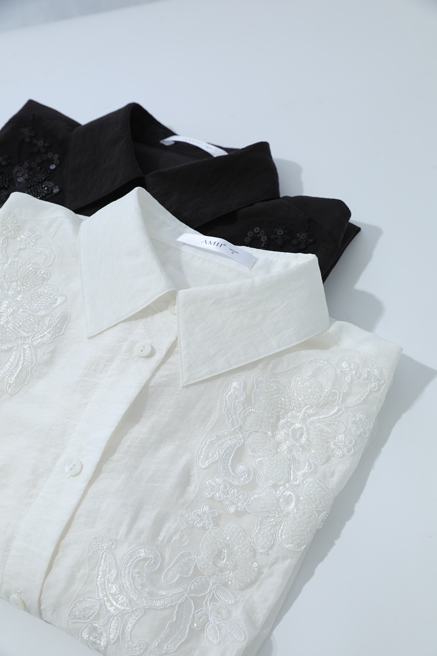 Romantic Lace Yoke Shirt