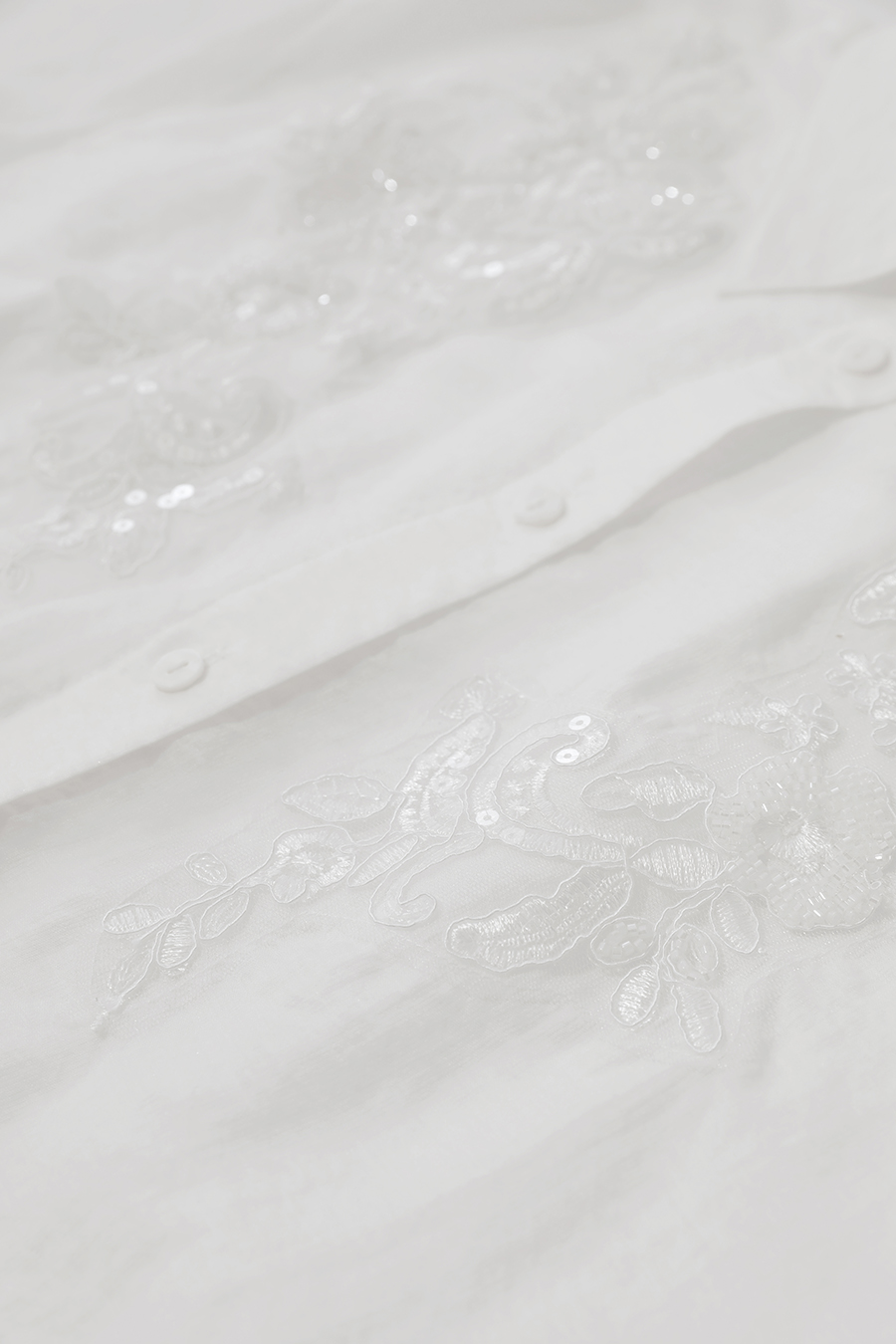 Romantic Lace Yoke Shirt